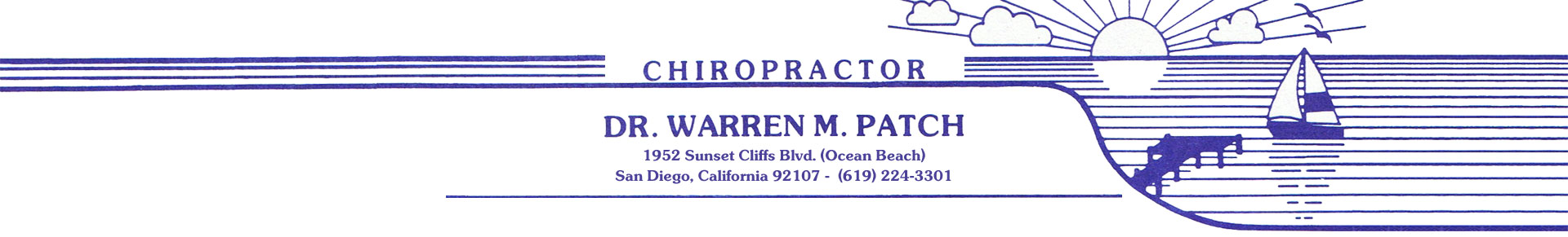 Dr. Warren M. Patch - Chiropractor, Ocean Beach, CA